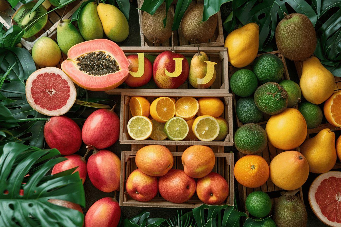 Fruits en J : liste complète des fruits commençant par la lettre J