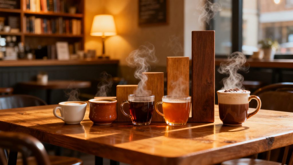 Analyser pour savoir quelle est la boisson chaude la plus populaire sans aucun texte