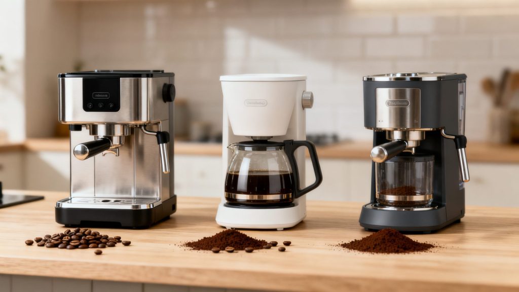 Comparatif des meilleures machines à café à moins de 200 euros sans aucun texte