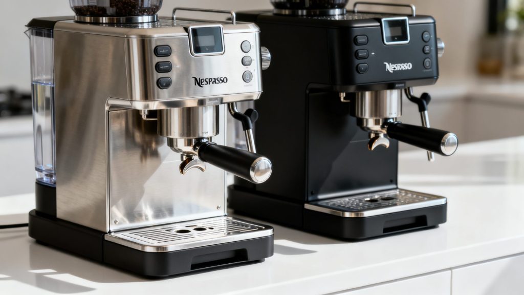 Comparatif pour trouver la meilleure machine Nespresso haut de gamme sans aucun texte