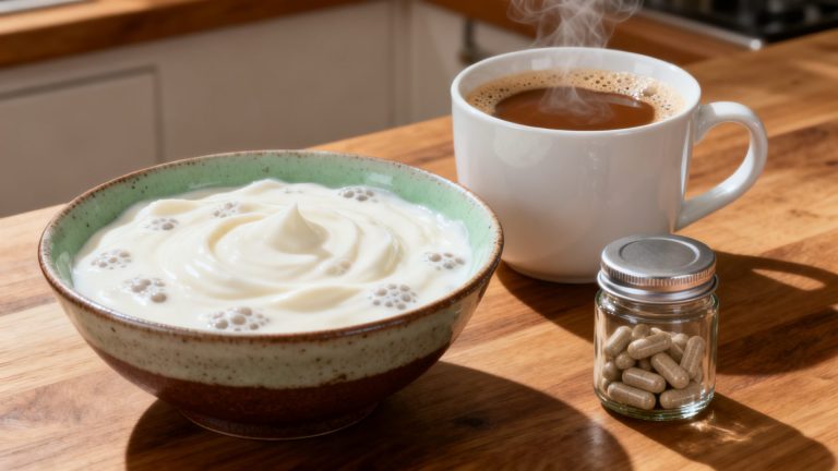 Ferments lactiques et café : bienfaits digestifs et gestion des réactions indésirables.