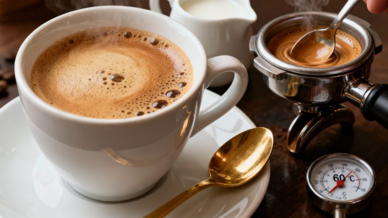 La crema de l&rsquo;espresso : de sa formation à la dégustation optimale