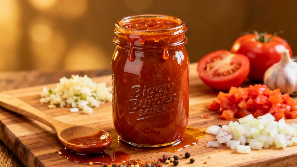 Recette de la sauce biggy burger maison facile et délicieuse sans aucun texte