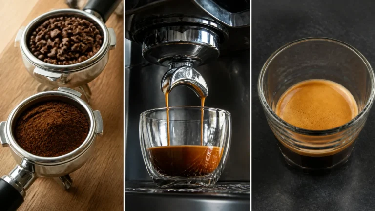 Recette de l&rsquo;espresso simple court : dose, mouture et extraction