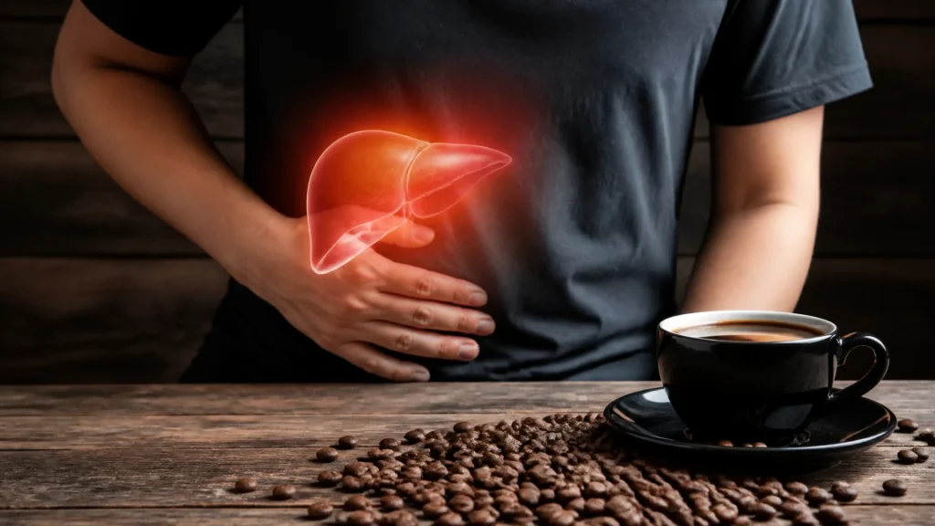 Quel organe est affecté par le café et quels sont ses effets sur l'organisme ?