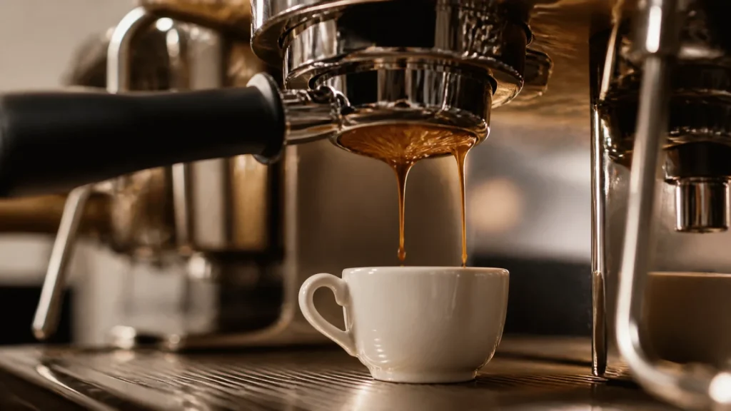 Comment une machine prépare-t-elle un espresso ?