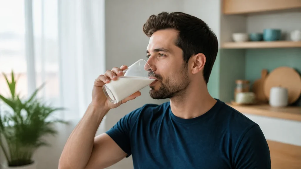 Boire du lait à l'âge adulte : avantages, limites et alternatives