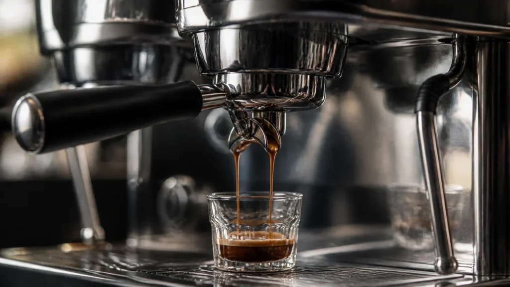 Comment une machine prépare-t-elle un espresso ?