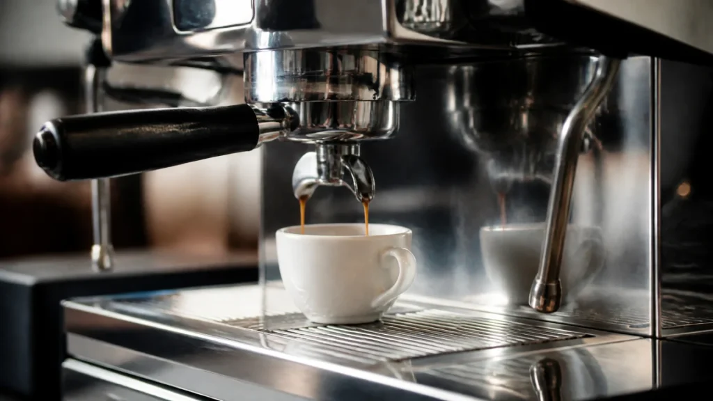 Comment une machine prépare-t-elle un espresso ?
