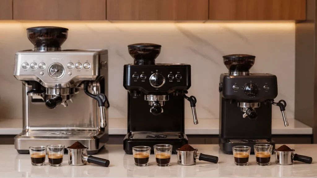 Quelle taille de machine à expresso : volumes, doses et réglages
