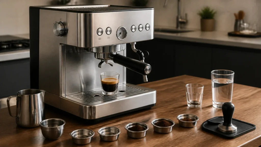 Quelle taille de machine à expresso : volumes, doses et réglages